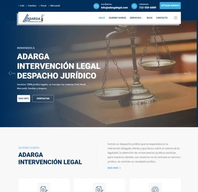 Páginas Web CDMX México